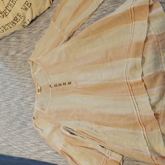 Lilka Ladies blouse cotton and linen - Picture 2 of 7